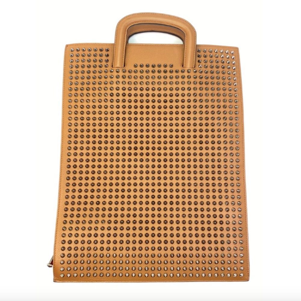 Christian Louboutin Trictrac Spike Tote Portafolio